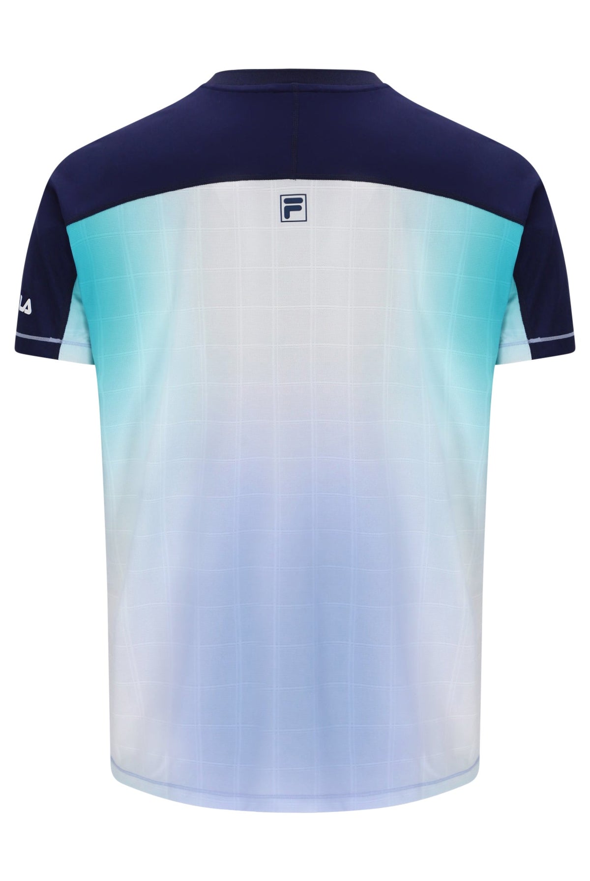 Blue Men’s Henry Neck Tennis T-Shirt - Nova Color