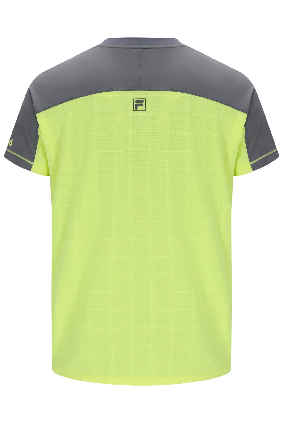 Lemon Men’s Henry Neck Tennis T-Shirt - Acid Lime