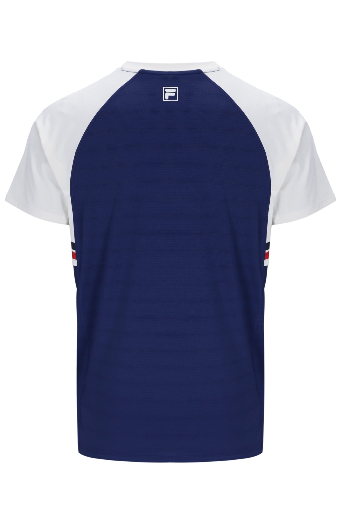 Navy Unisex Round Neck Tennis T-Shirt - Navy