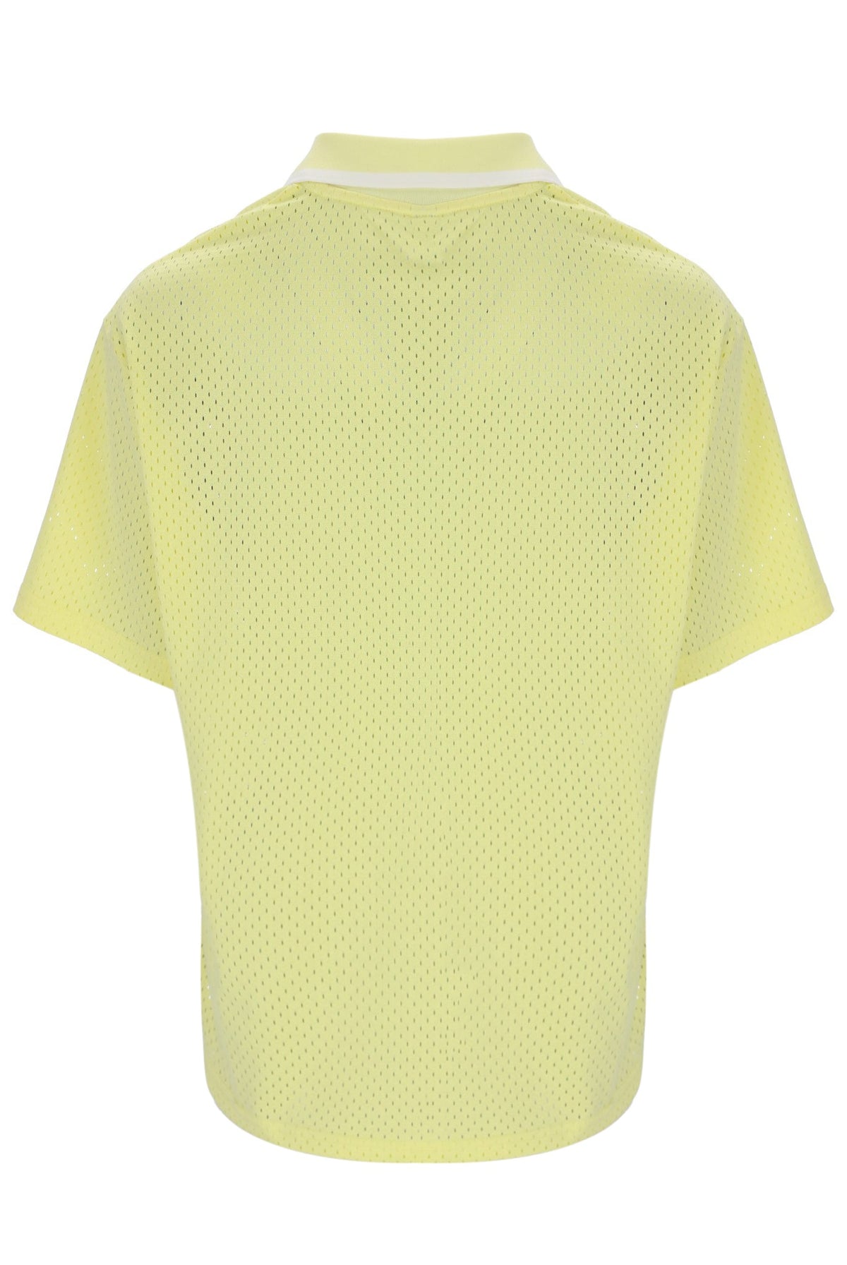 Wax Yellow Vernazza Football Collar Tee - Pantone Yellow