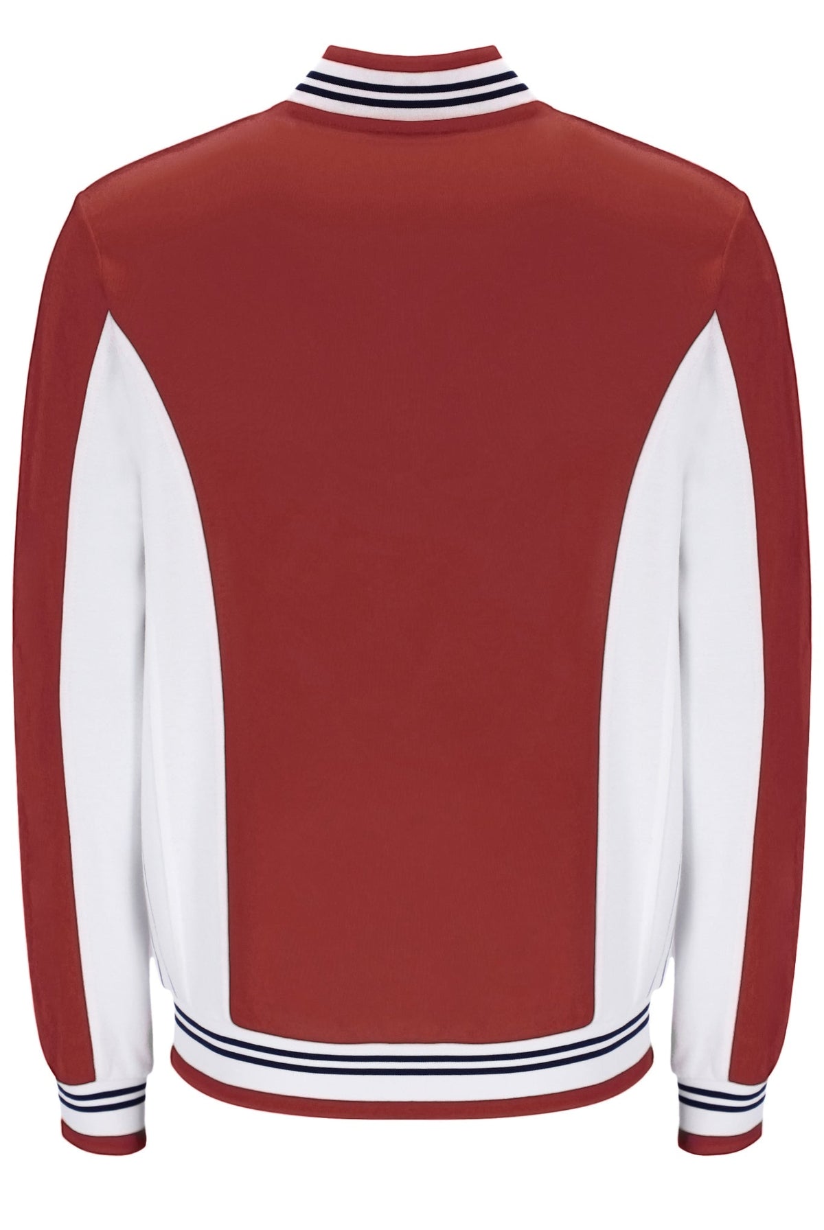 Garnet Settanta Baseball Track Top - Red