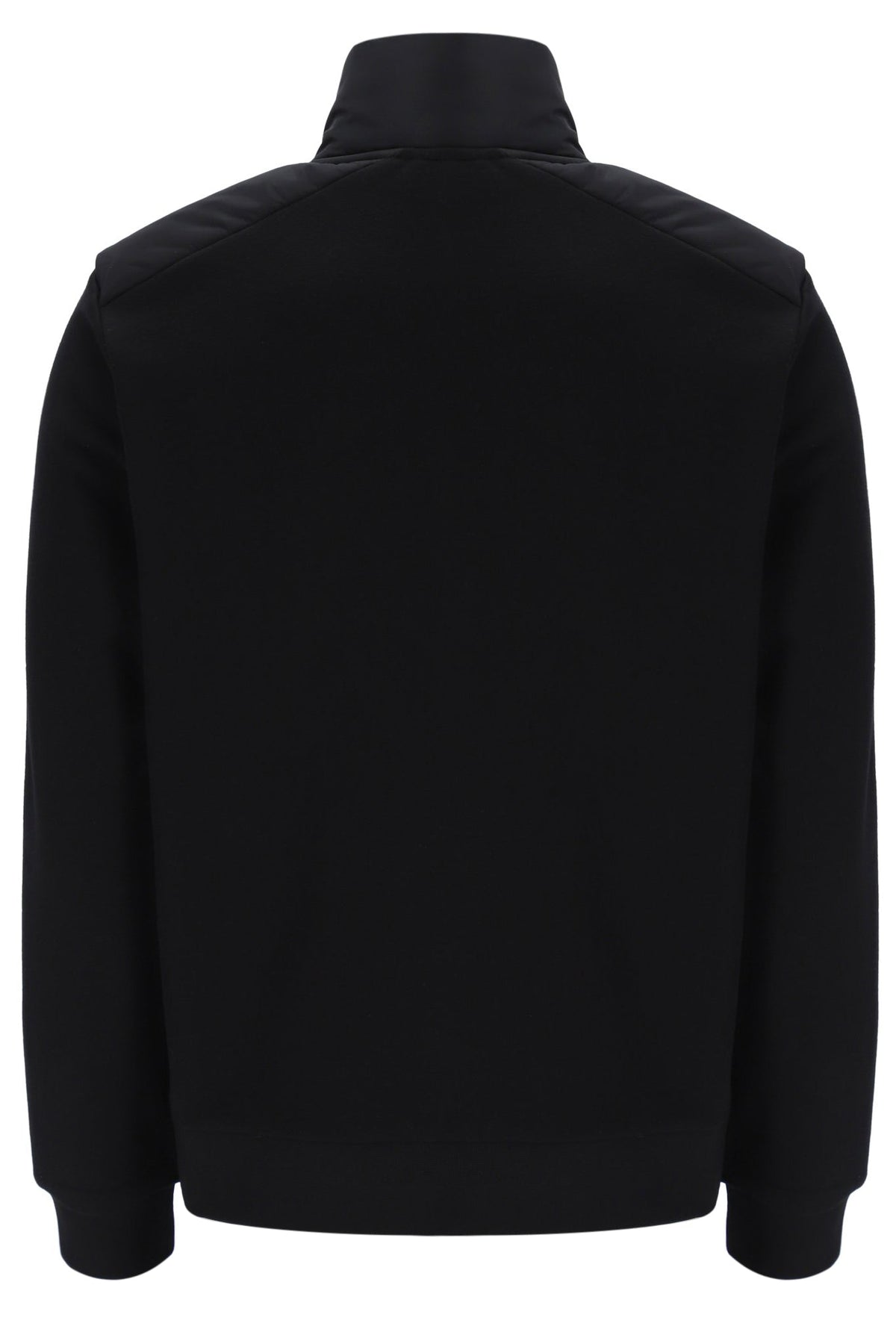 Black Jerry Full Zip Padded Jacket - Black