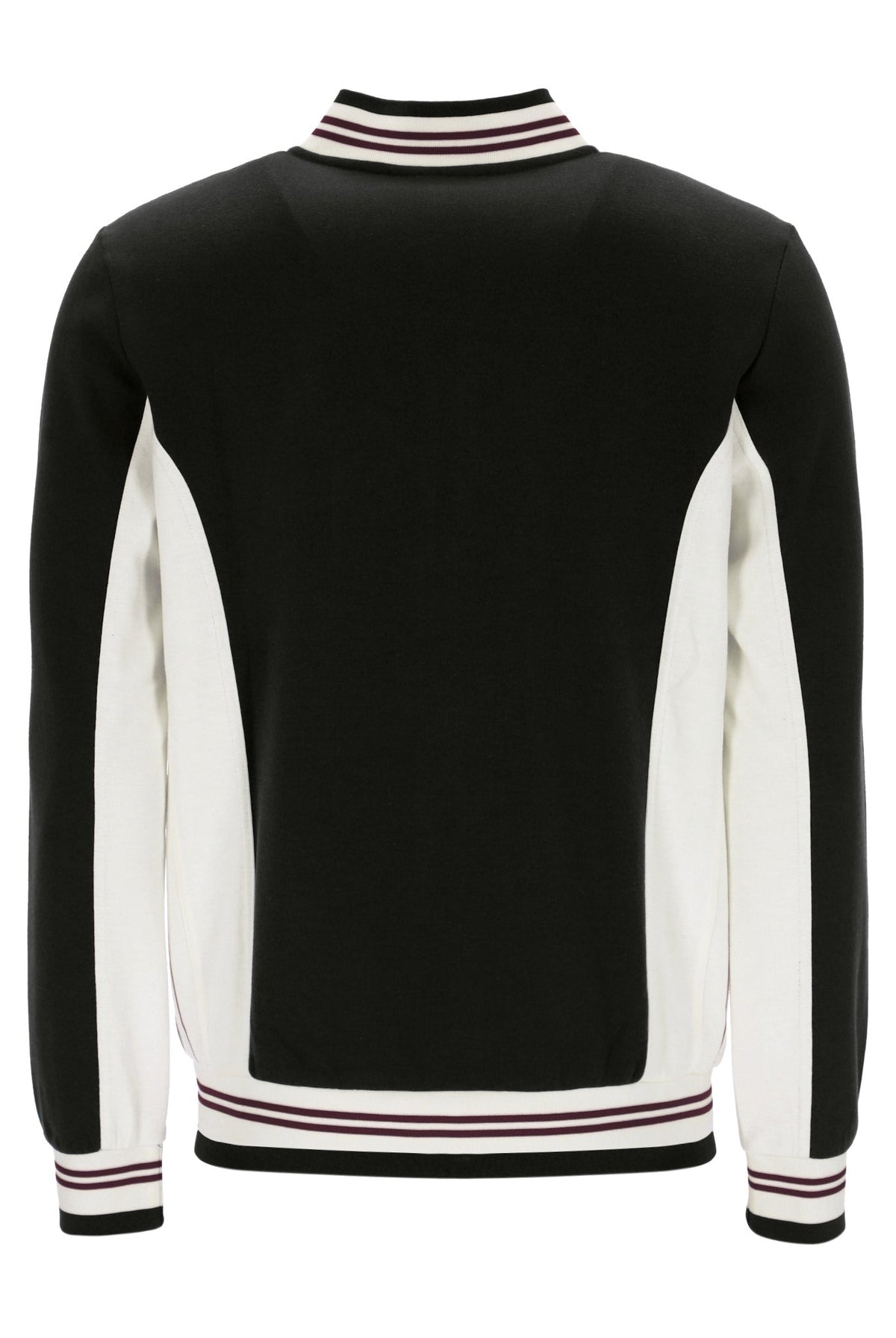 Black Settanta Baseball Track Top - Black