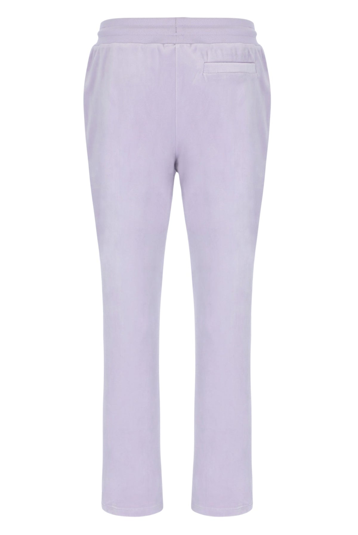 Misty Lilac Fio Velour Straight-Leg Jogger - Pale Purple