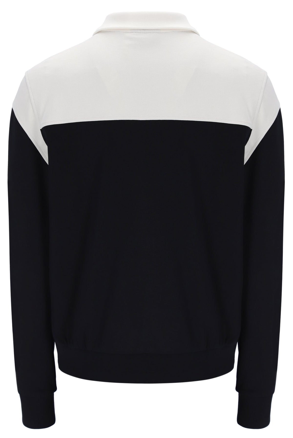 Black Morton Full Zip Jacket with Contrast Panels - Black