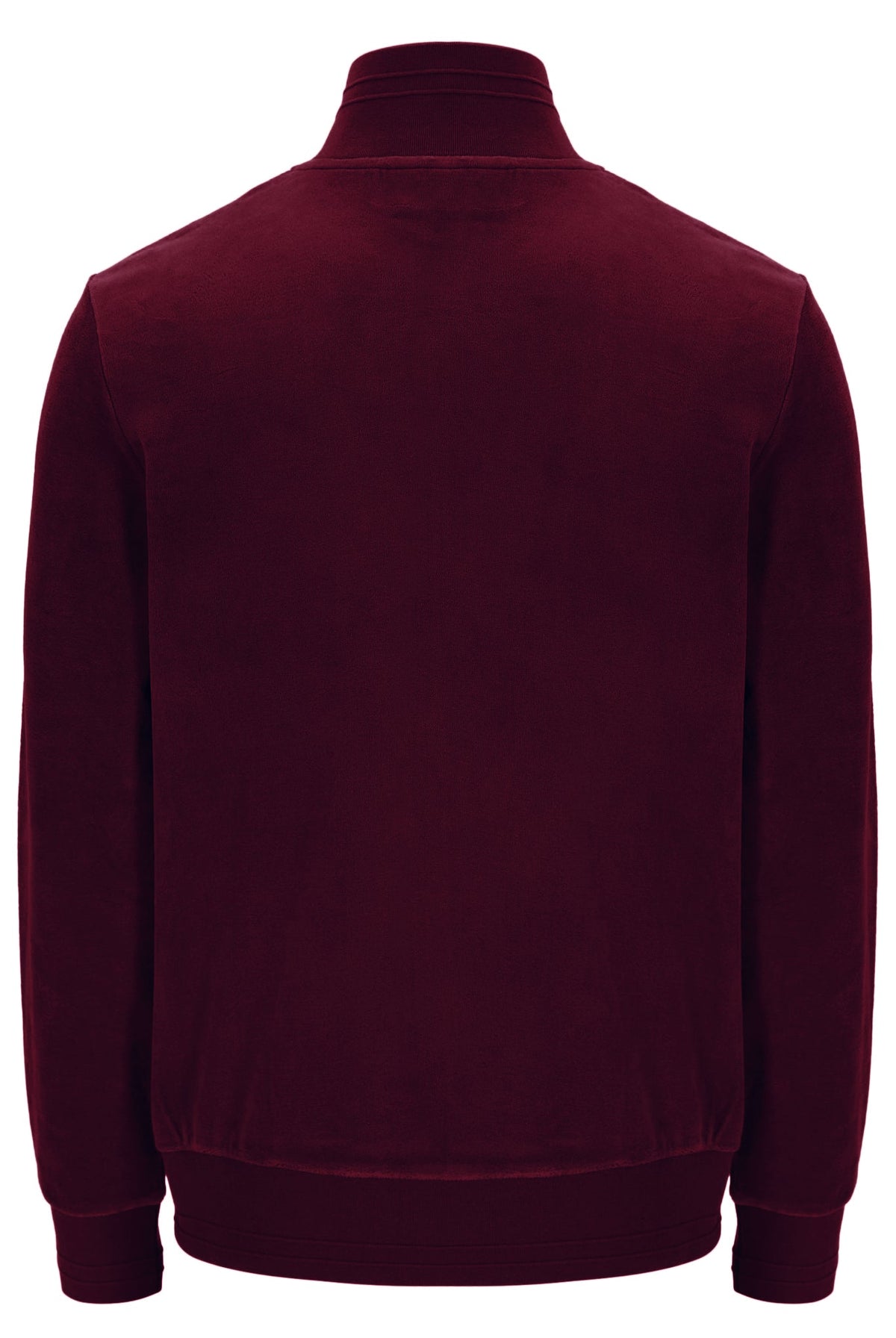 Fig Nero Velour Track Top - Fig