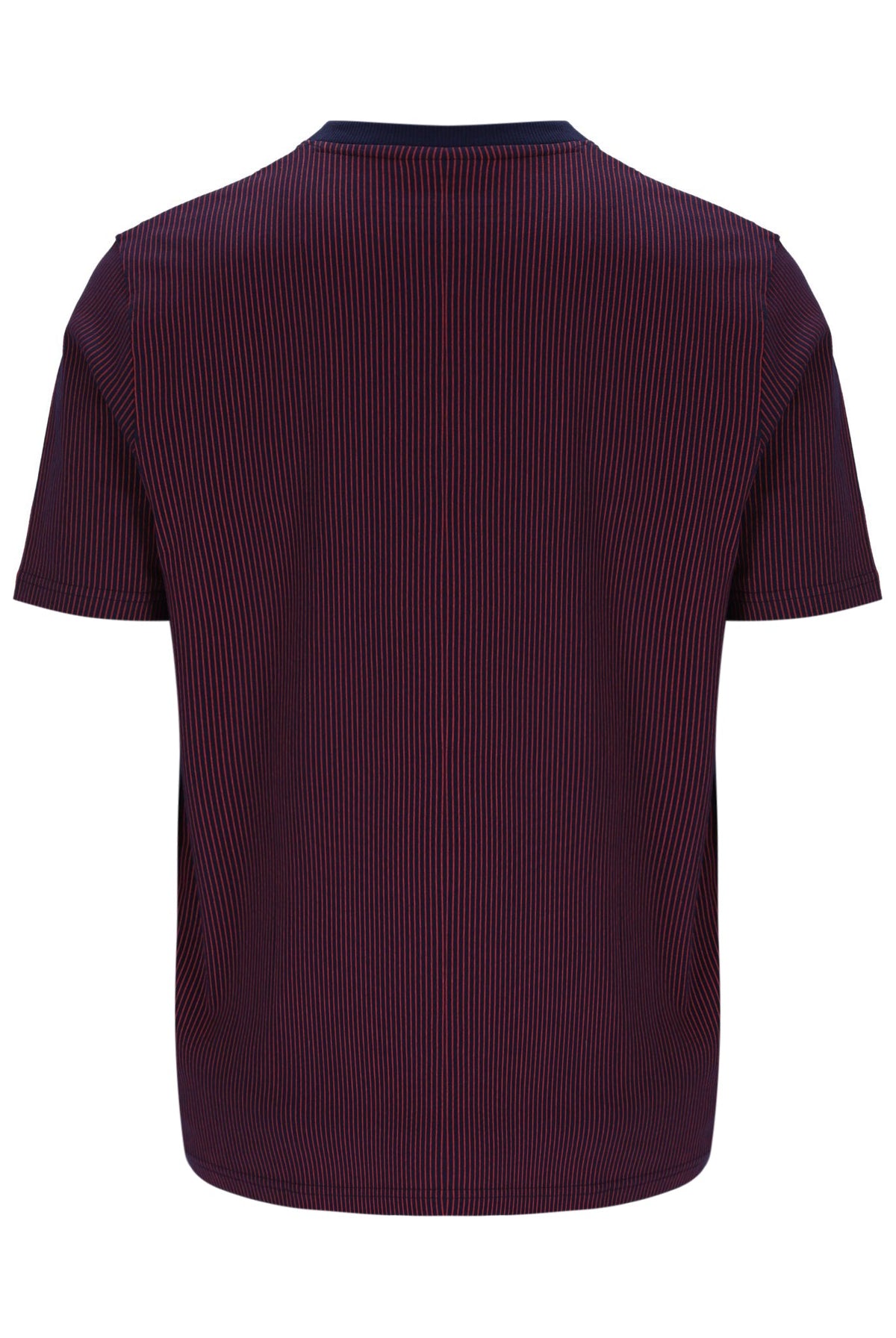 Fila Navy Nilo Printed Pinstripe T-Shirt - Fila Red