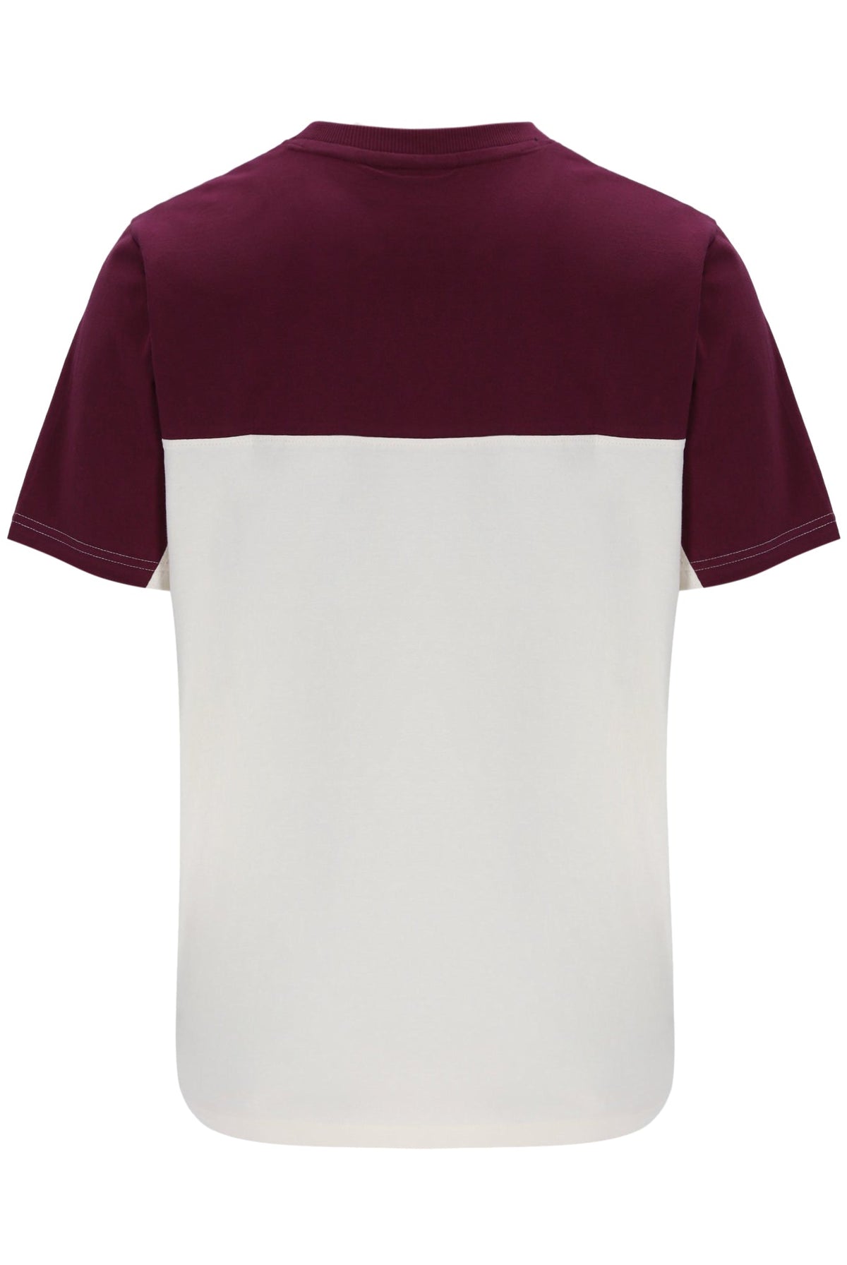 Fig Tiebreaker Colour Block T-Shirt - Fig
