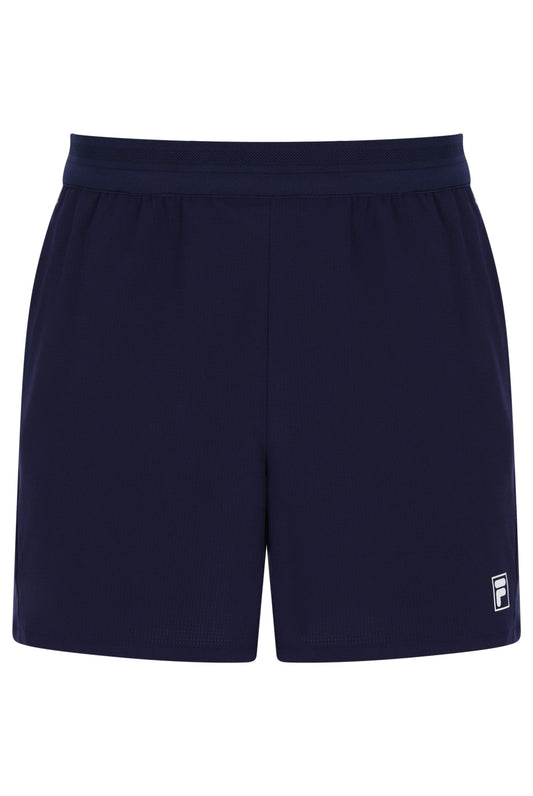 Dark Navy Men’s 5" Tennis Shorts with Inner - Dark Navy Color