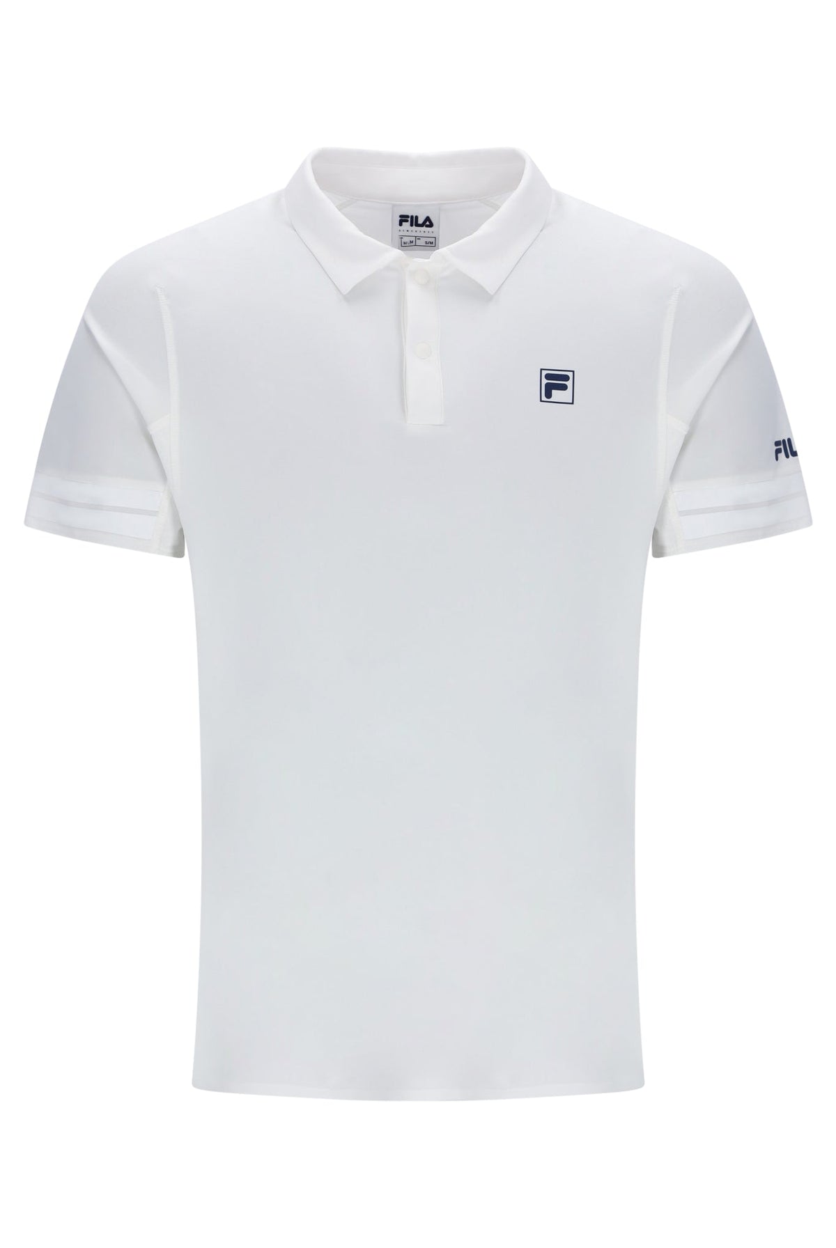 Off White Men’s Polo Tennis T-Shirt - White