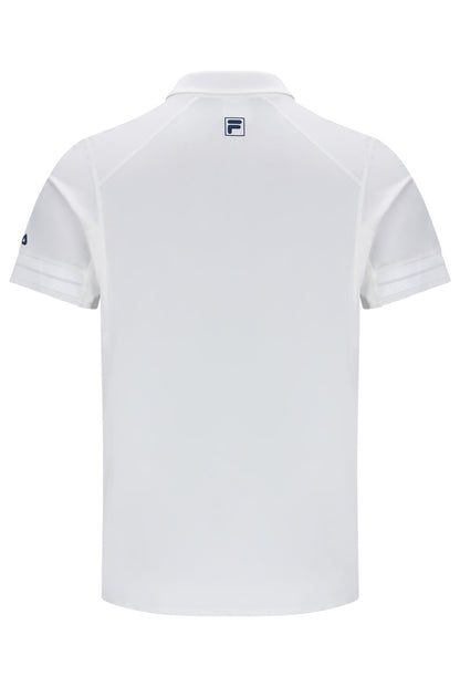 Off White Men’s Polo Tennis T-Shirt - White