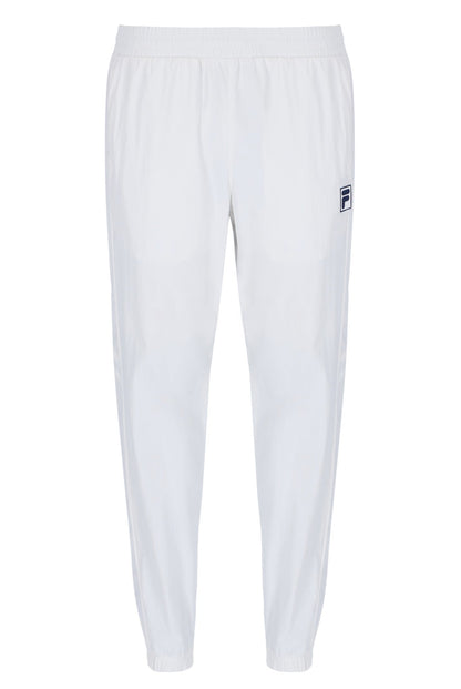Off White Woven Track Pants - Off White