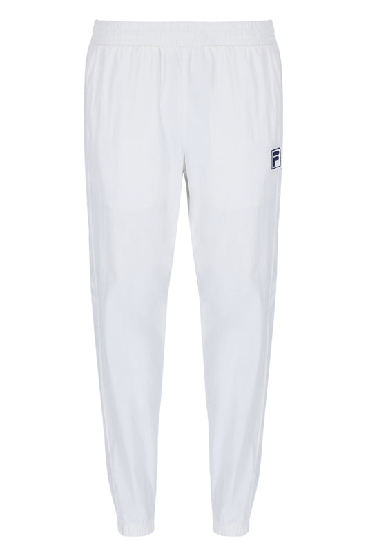 Off White Woven Track Pants - Off White