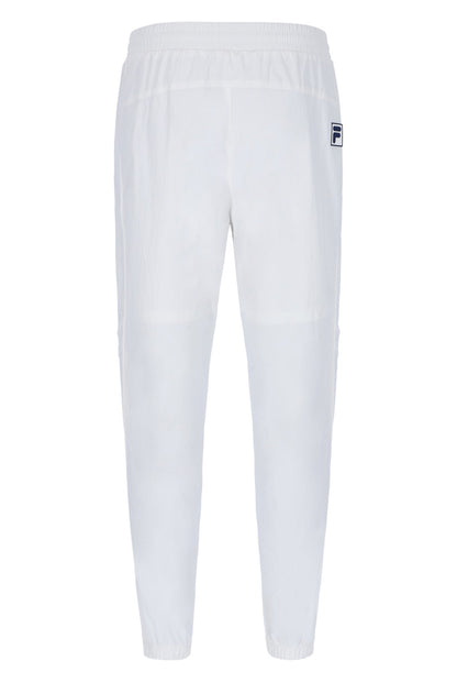 Off White Woven Track Pants - Off White