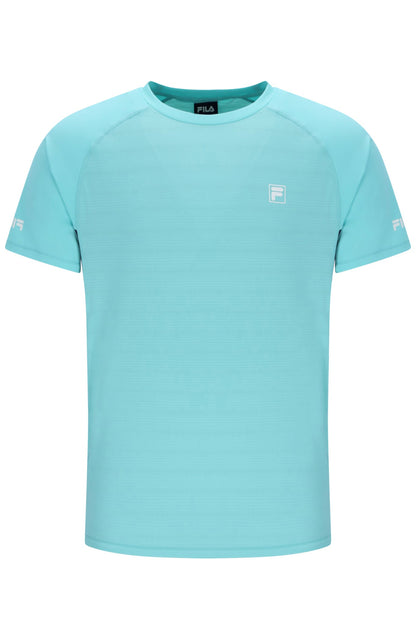 Aqua Unisex Round Neck Tennis T-Shirt - Turquoise Aqua Blue
