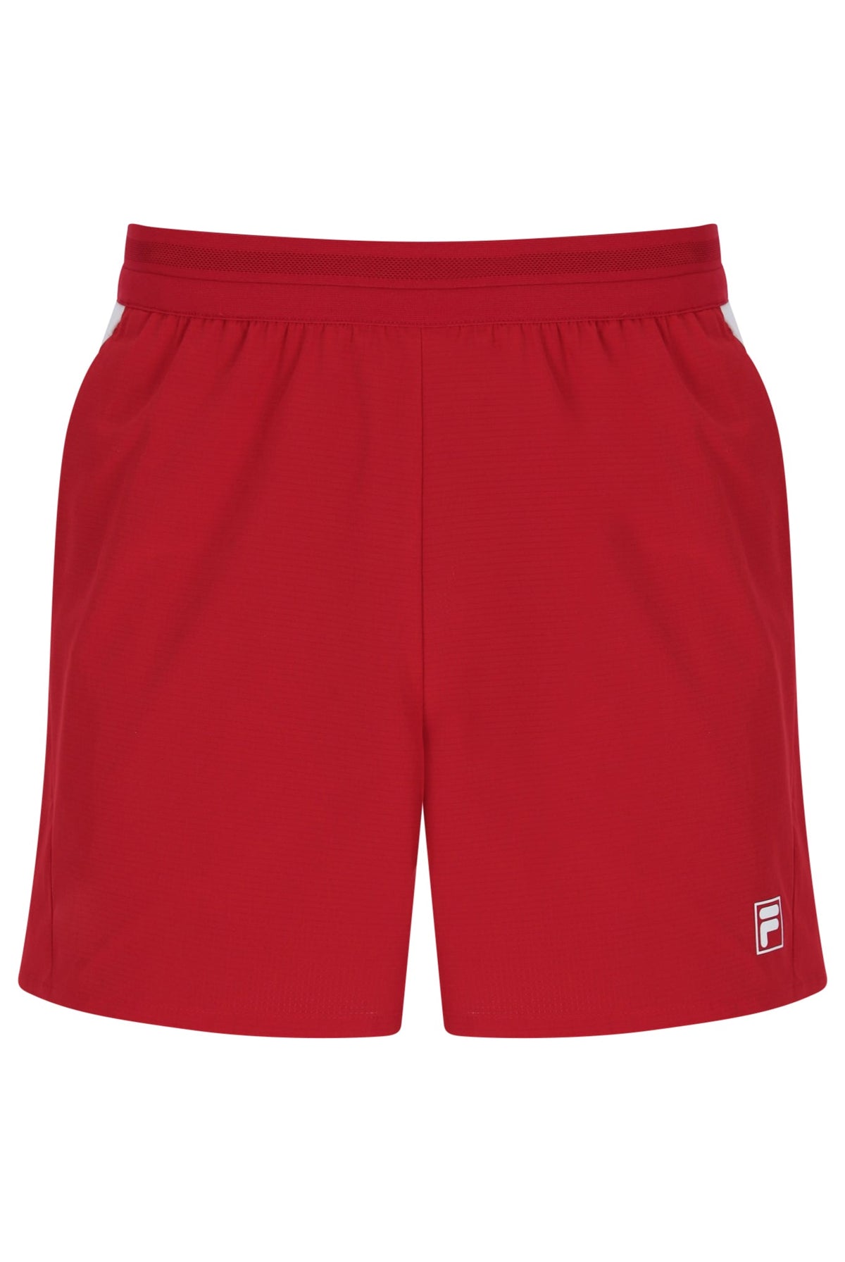 Red Men’s 5" Tennis Shorts with Inner - Banner Red Color