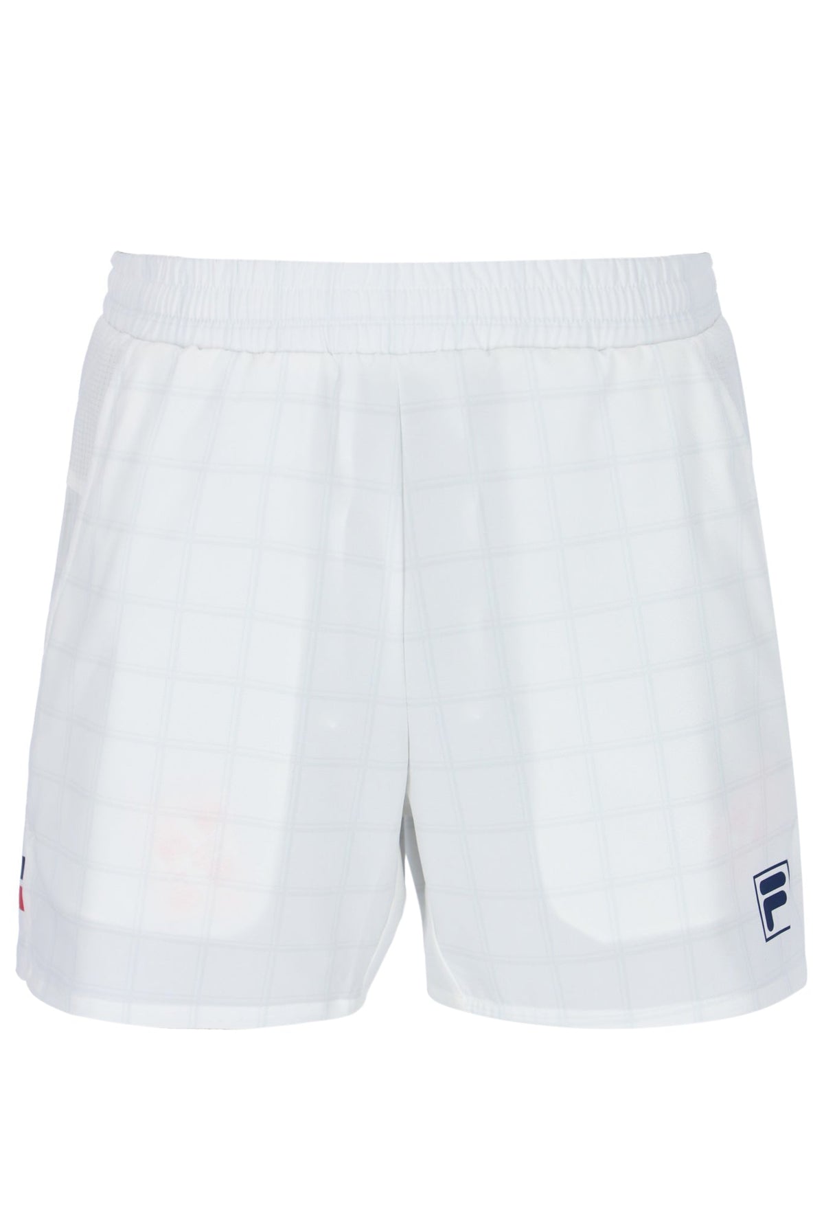 Pattern White Men’s 5" Tennis Shorts - Pattern White