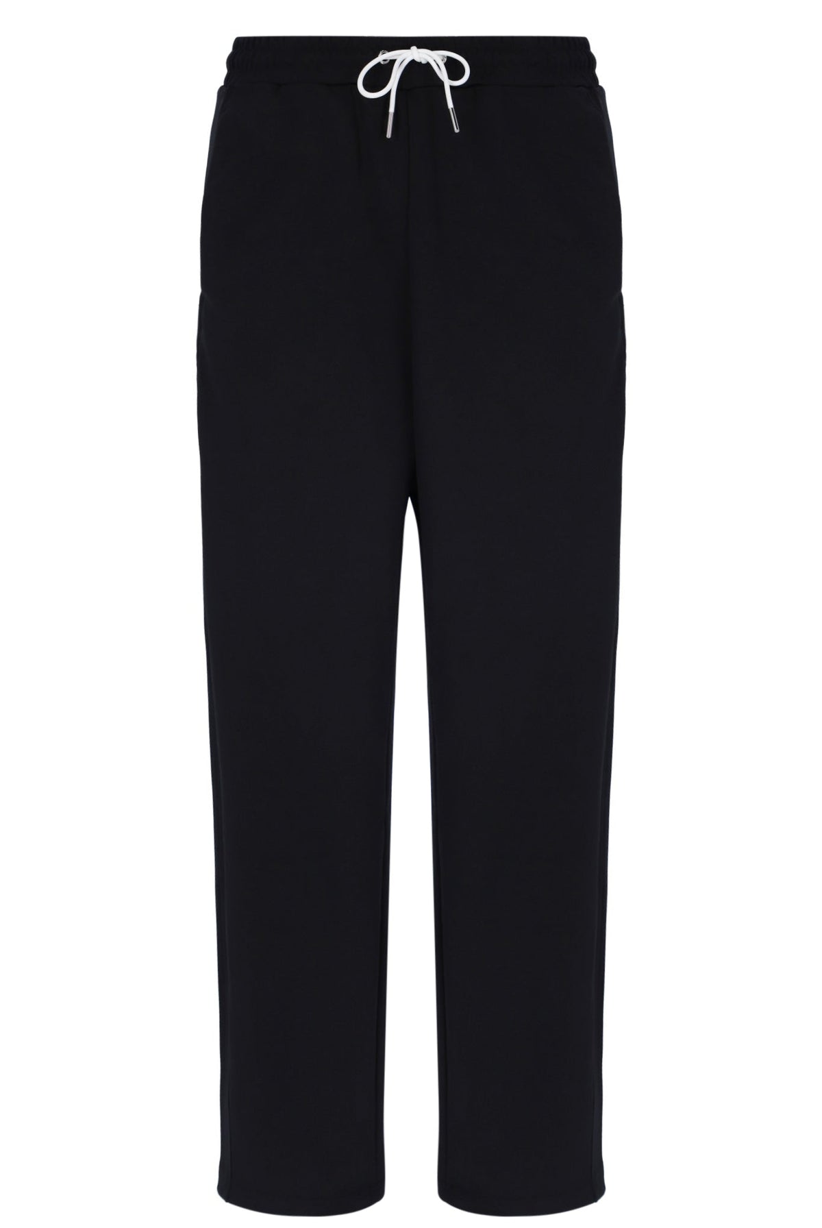 Black Ventisei Straight Leg Trousers - Black