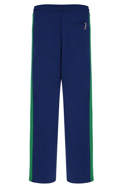 Navy Ventisei Straight Leg Trousers - Navy