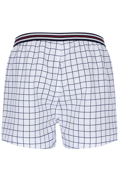 White High Tide Terry Pocket Stripe Shorts - White