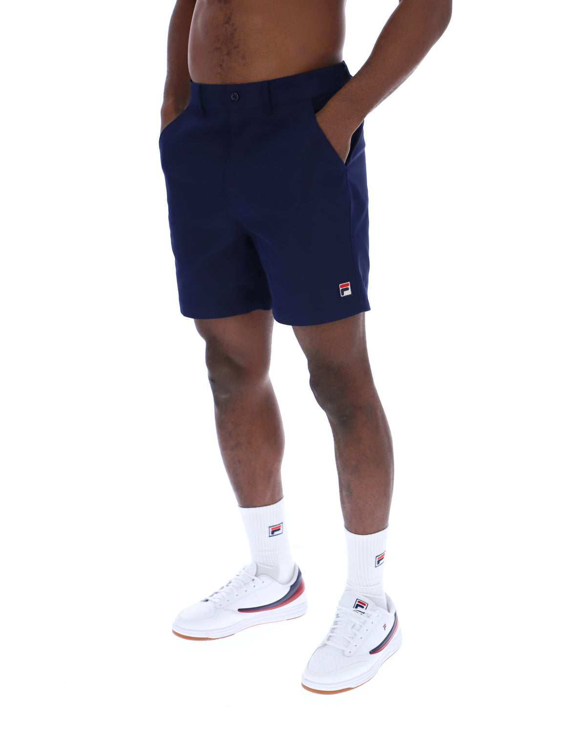 Fila Navy Caruso Chino Shorts - Fila Navy