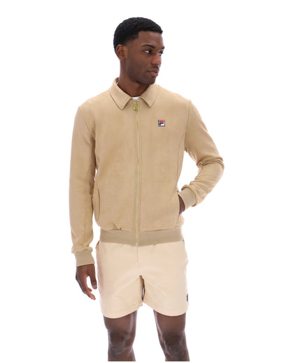 Classic Beige Francesco Suede Jacket - Classic Beige