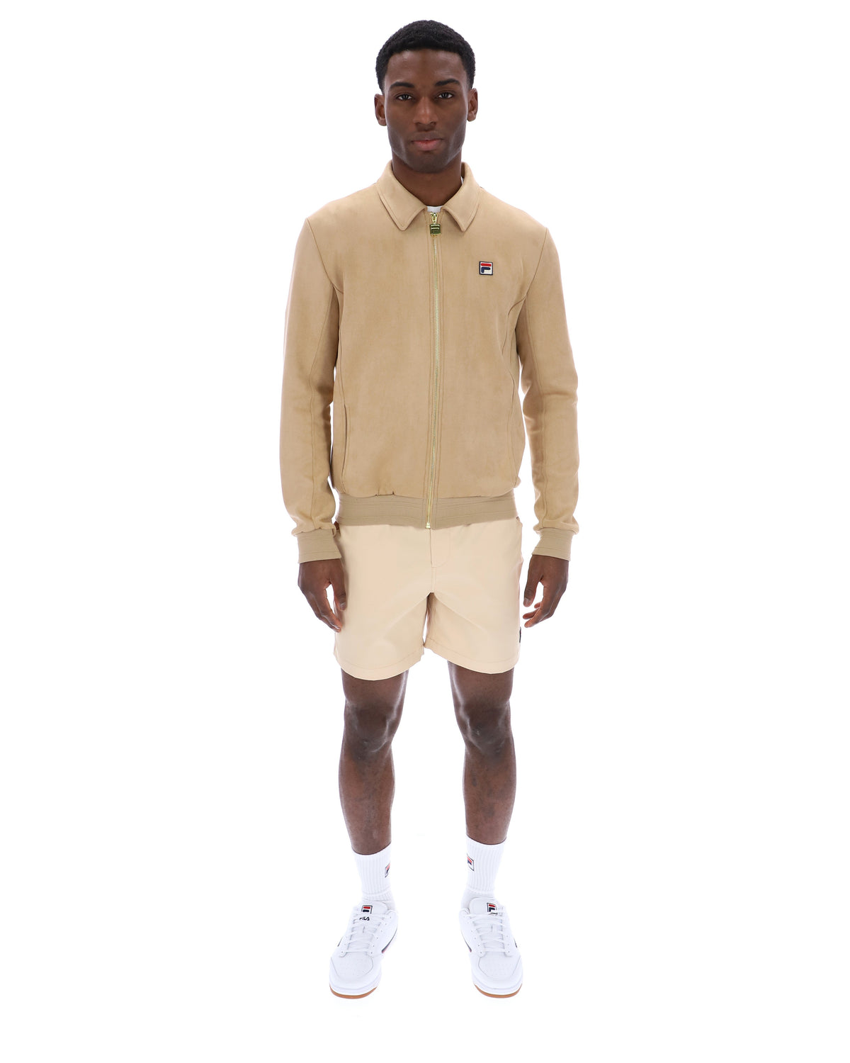 Classic Beige Francesco Suede Jacket - Classic Beige
