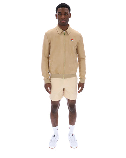 Classic Beige Francesco Suede Jacket - Classic Beige