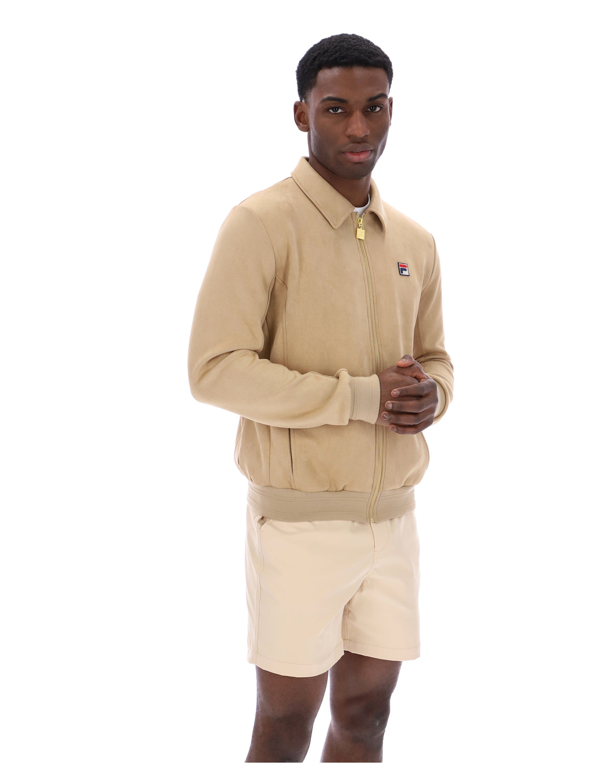 Classic Beige Francesco Suede Jacket - Classic Beige