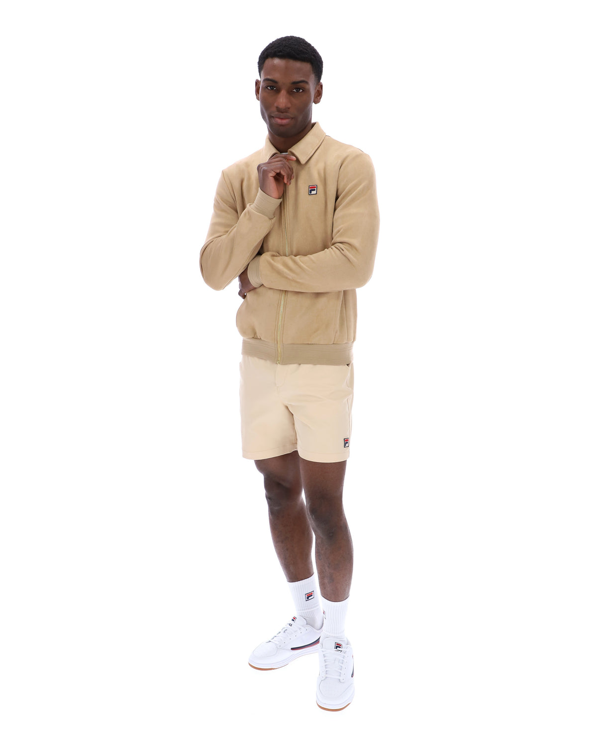 Classic Beige Francesco Suede Jacket - Classic Beige