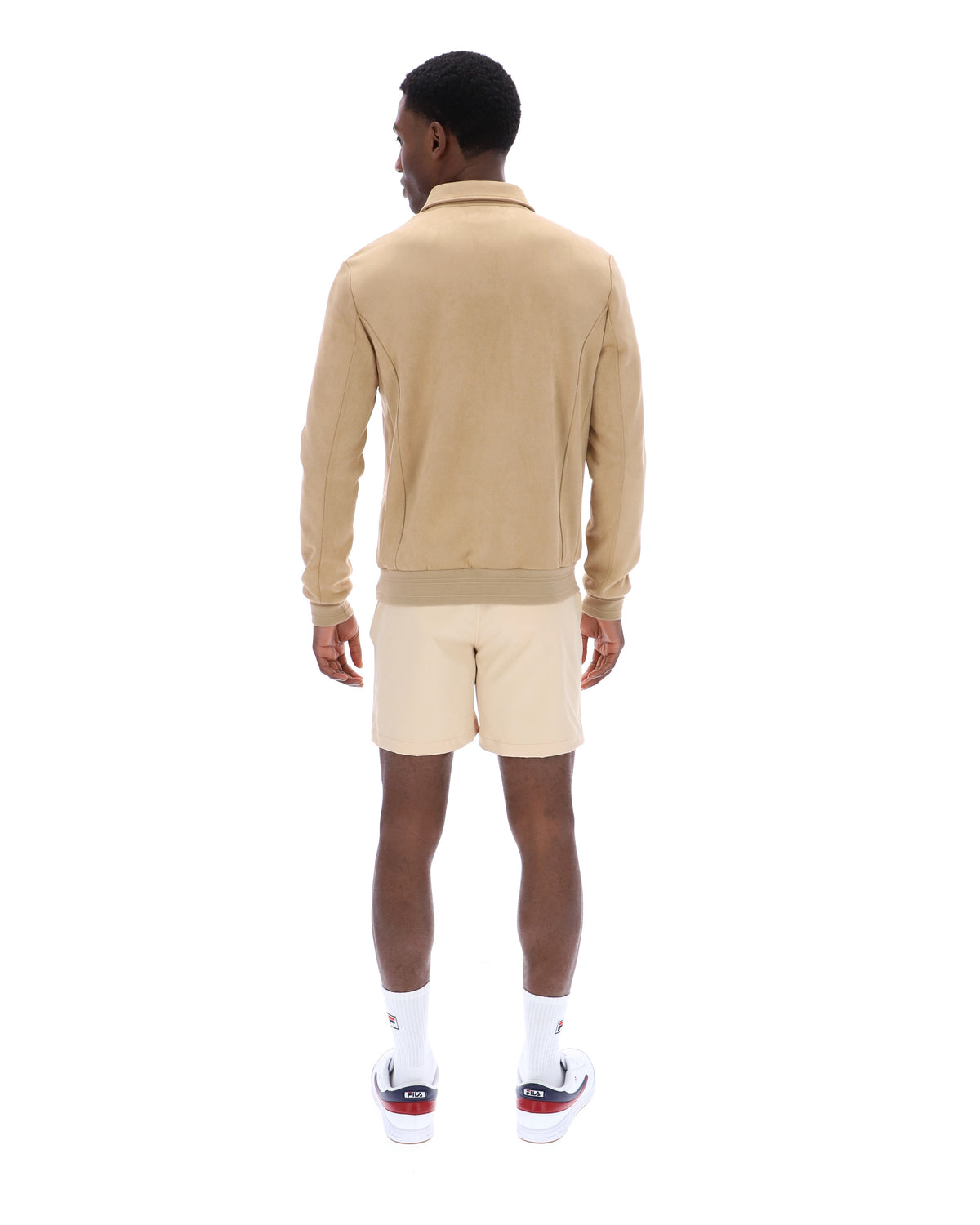 Classic Beige Francesco Suede Jacket - Classic Beige