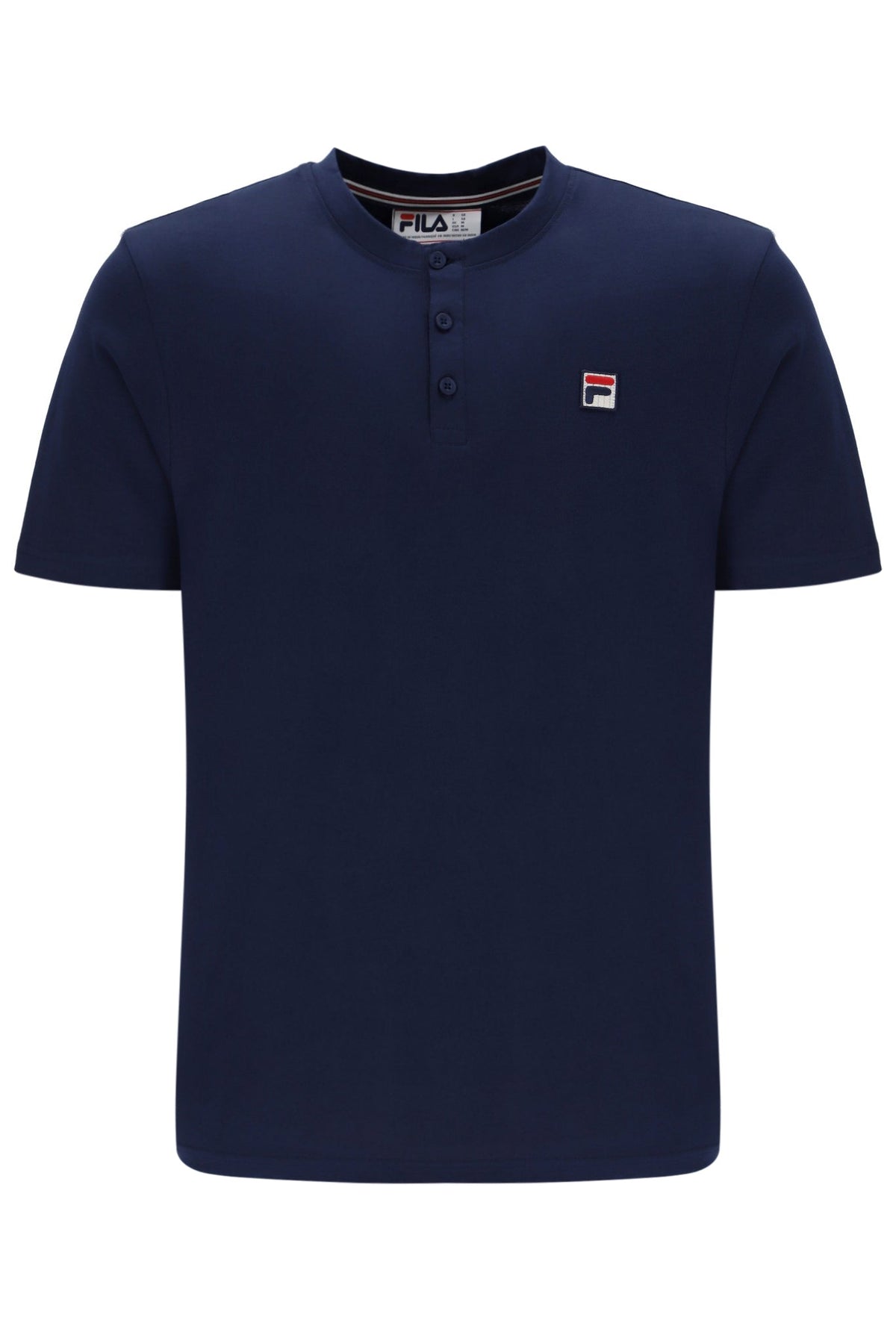 Fila Navy Valentino Essential Collared Tee - Fila Navy