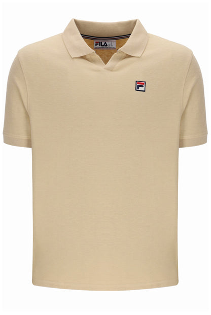 Classic Beige Tristiano Textured Polo - Classic Beige