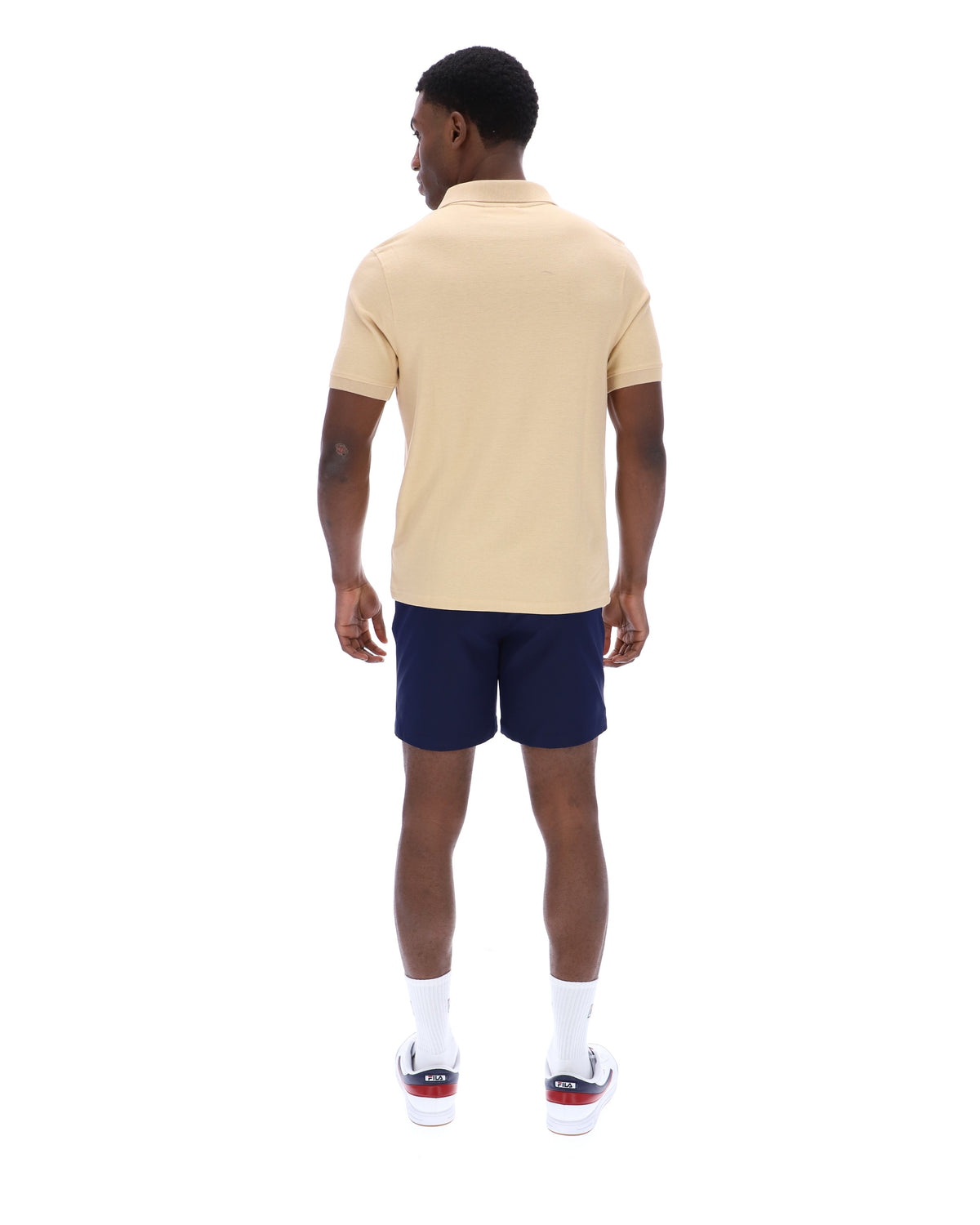 Classic Beige Tristiano Textured Polo - Classic Beige
