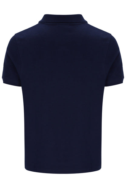 Fila Navy Tristiano Textured Polo - Fila Navy