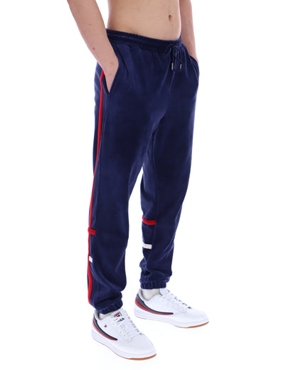 Fila Navy Otello Contrast Panel Track Pants - Fila Navy