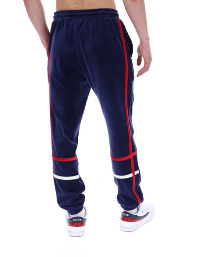 Fila Navy Otello Contrast Panel Track Pants - Fila Navy