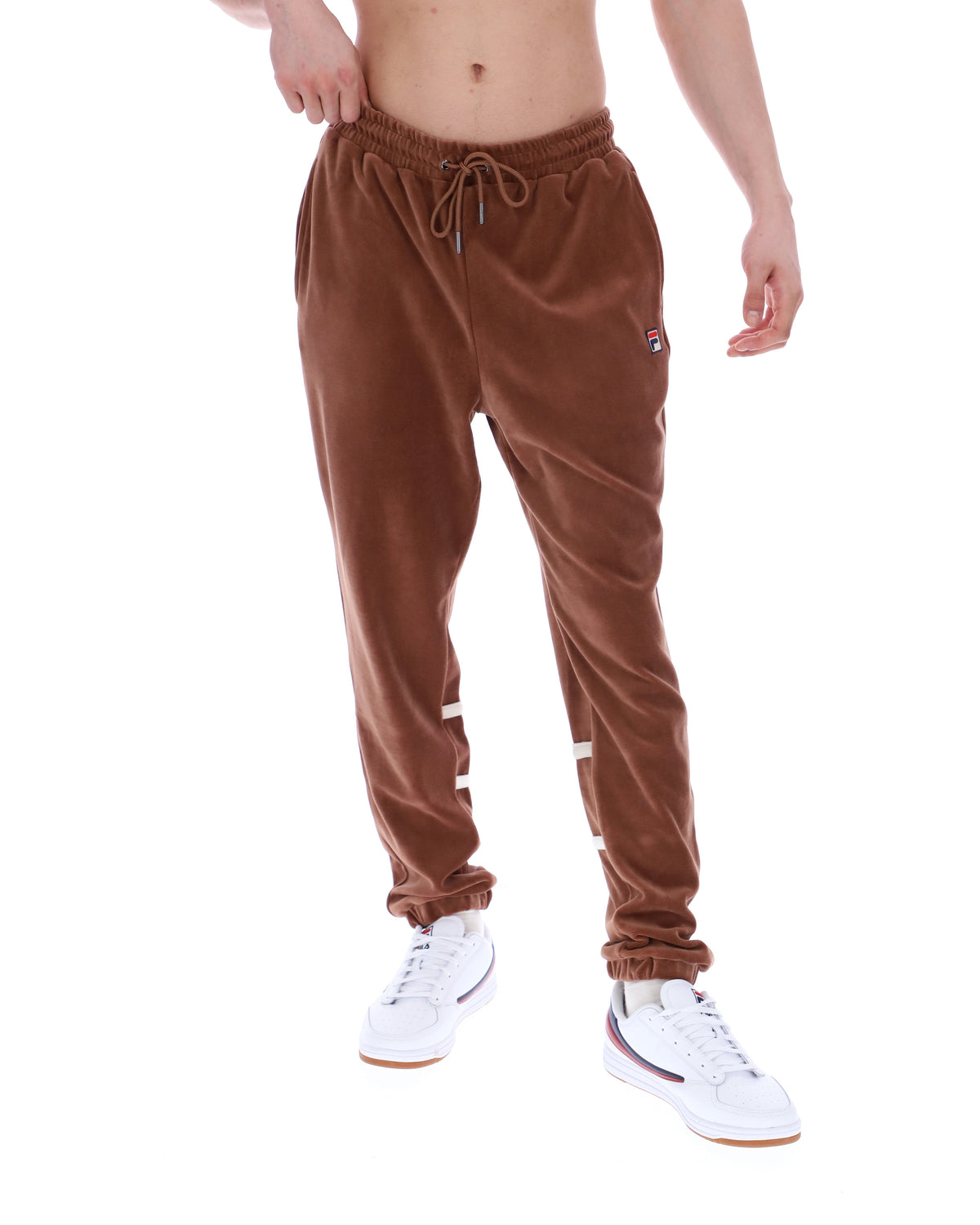 Cappuccino Otello Contrast Panel Track Pants - Cappuccino