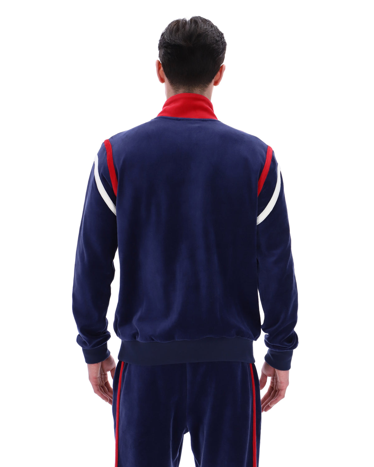 Fila Navy Gabriele Contrast Panel Track Top - Fila Navy
