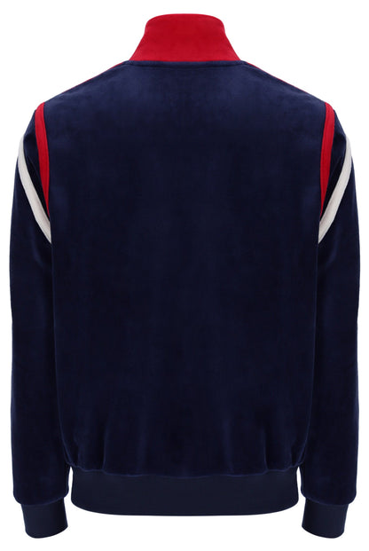 Fila Navy Gabriele Contrast Panel Track Top - Fila Navy