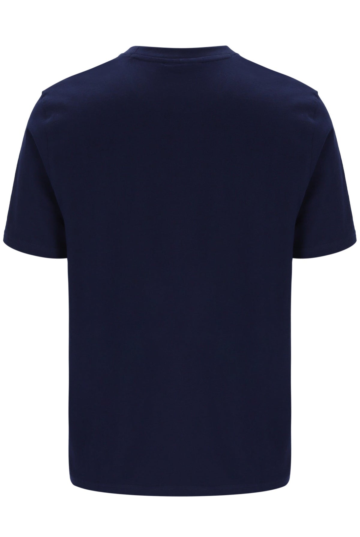 Fila Navy Pepe Tee with Flock Logo - Bold Navy