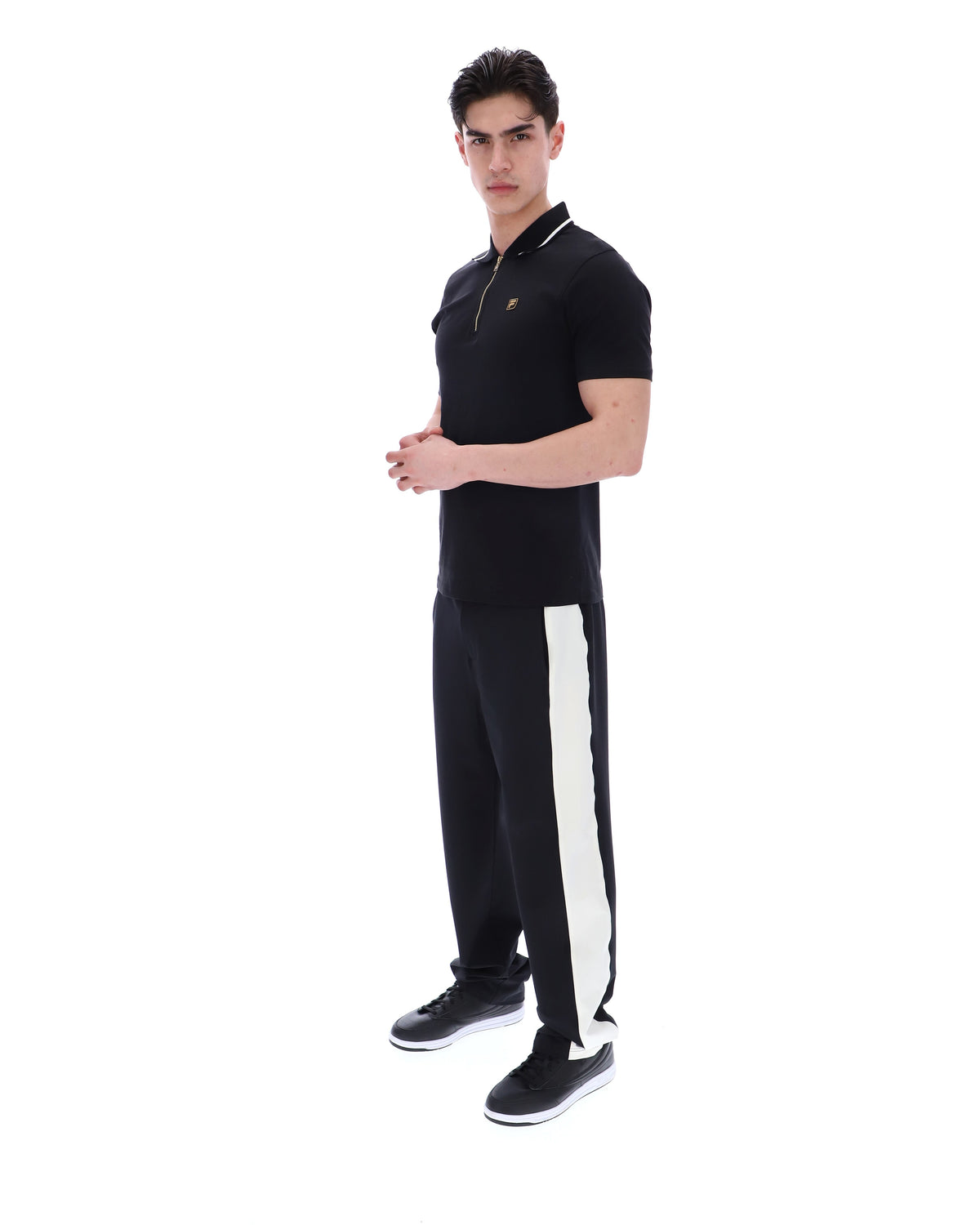 Black Lemar Premium Essential Polo - Black