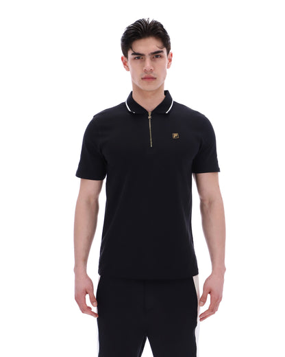 Black Lemar Premium Essential Polo - Black