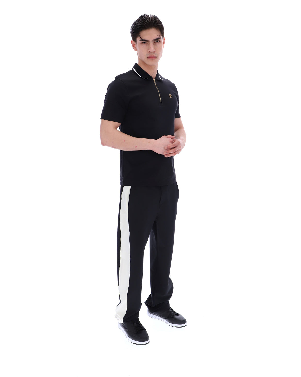 Black Lemar Premium Essential Polo - Black
