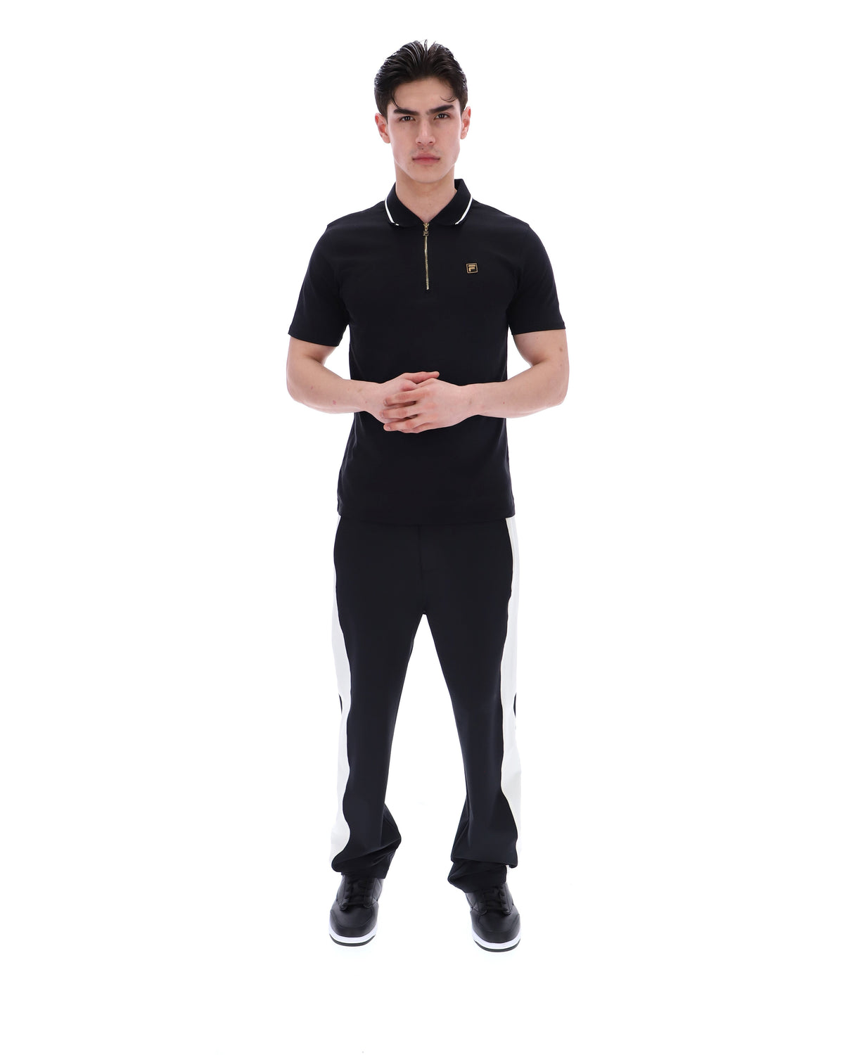 Black Lemar Premium Essential Polo - Black