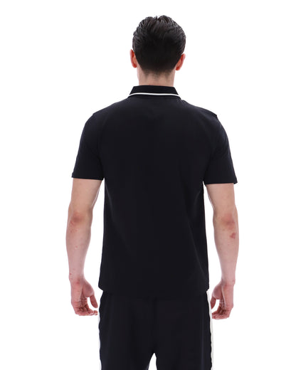 Black Lemar Premium Essential Polo - Black