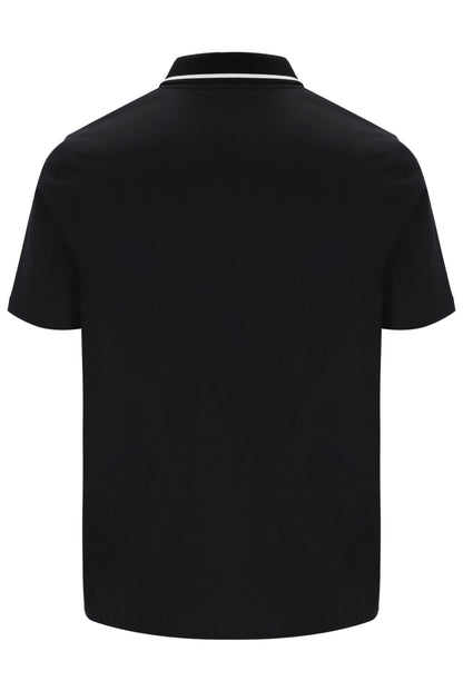 Black Lemar Premium Essential Polo - Black