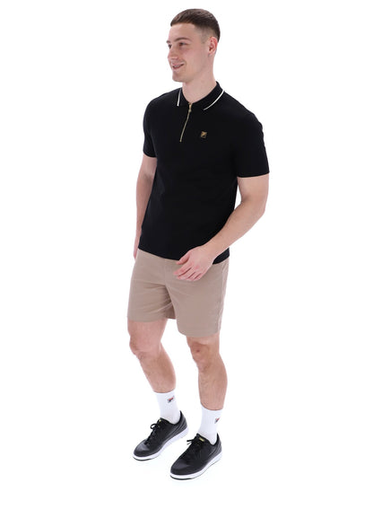 Black Lemar Premium Essential Polo - Black