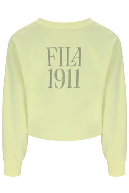 Wax Yellow Sestri Wide Crew Neck Sweatshirt - Wax Yellow