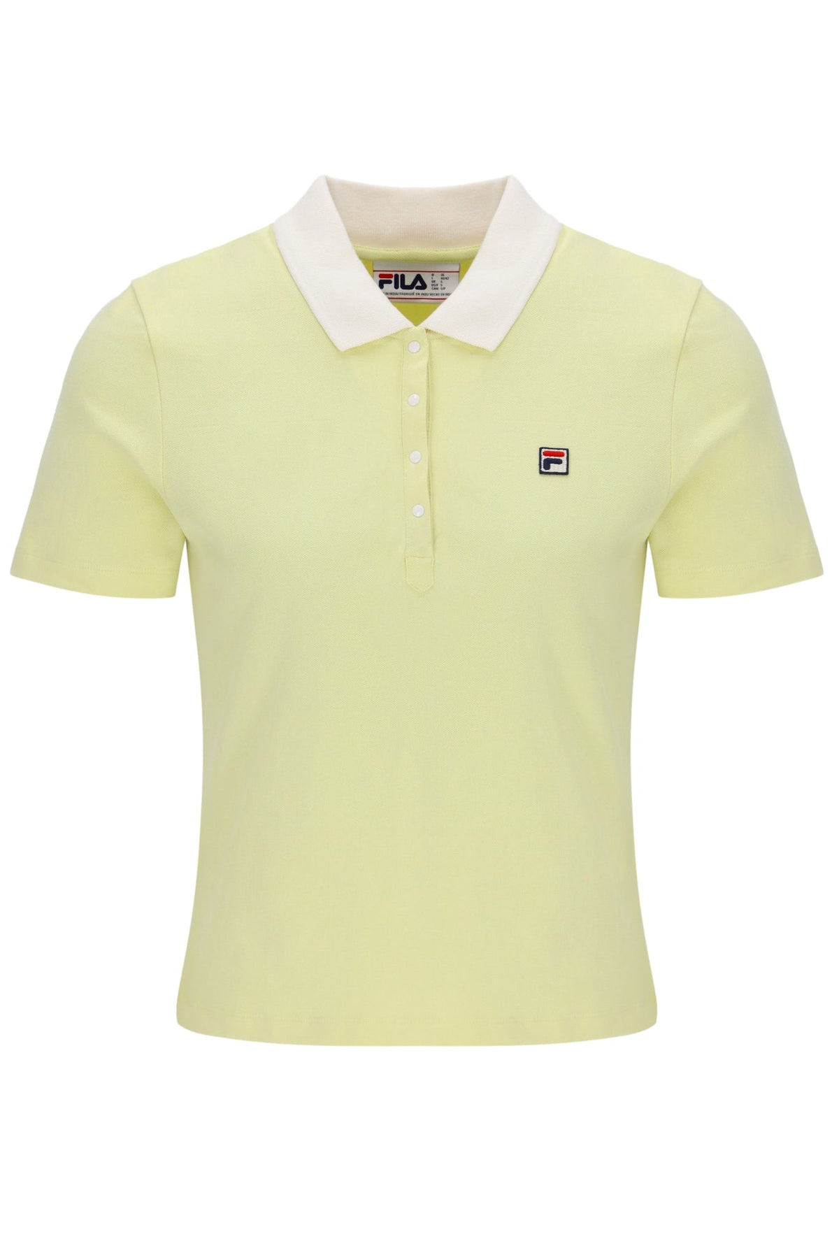 Wax Yellow Juno Fitted Iconic Polo - Wax Yellow